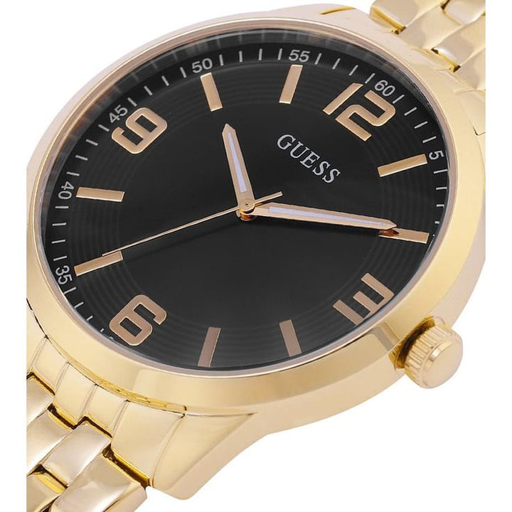 Suited Up Black Round Dial Analog Men Watch - U1413G2M