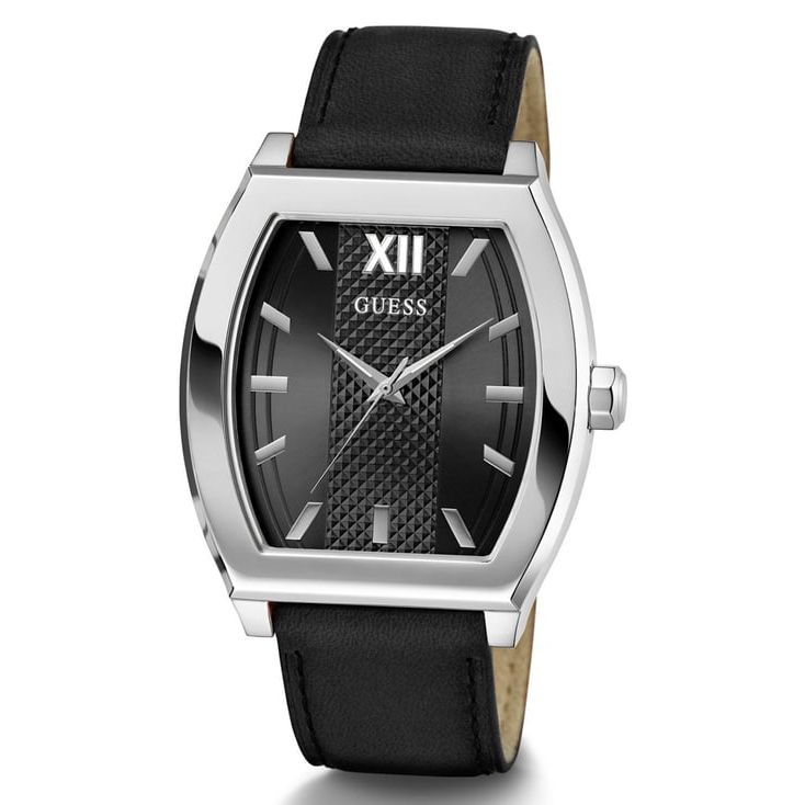 Gd Punctual Black Rectangle Dial Analog Men Watch - GW0706G1