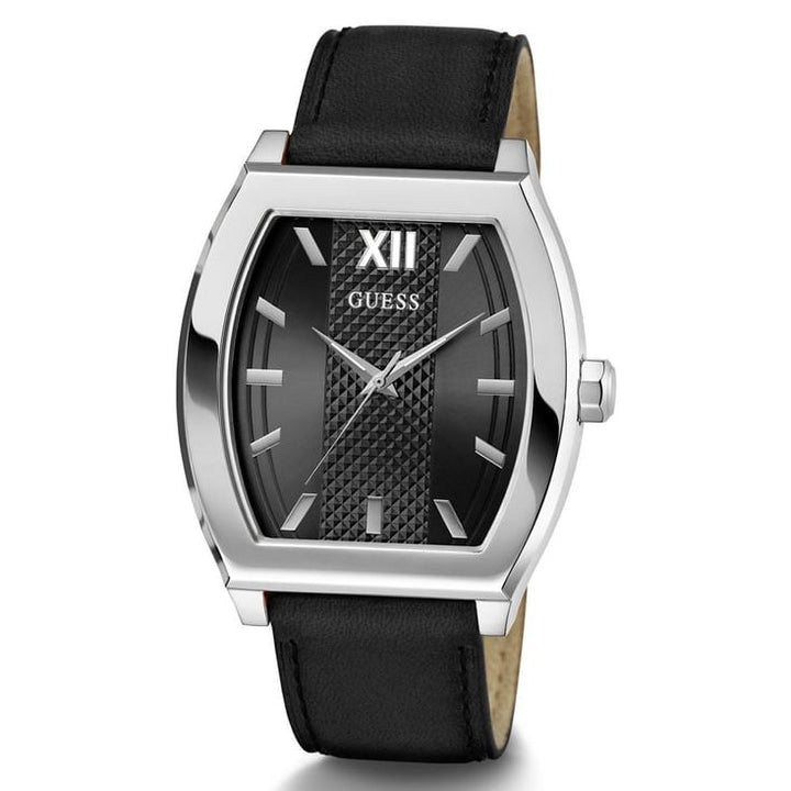 Gd Punctual Black Rectangle Dial Analog Men Watch - GW0706G1