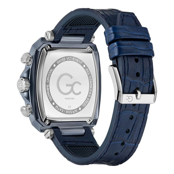 GUESS COLLECTION Spirit Tonneau Beige Tonneau Dial Analog Men Watch - Y83013G1