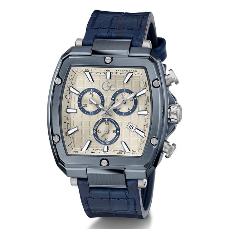 GUESS COLLECTION Spirit Tonneau Beige Tonneau Dial Analog Men Watch - Y83013G1