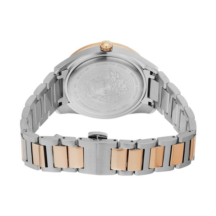 Greca Dome Blue Round Dial Analog Men Watch - VE2T00724