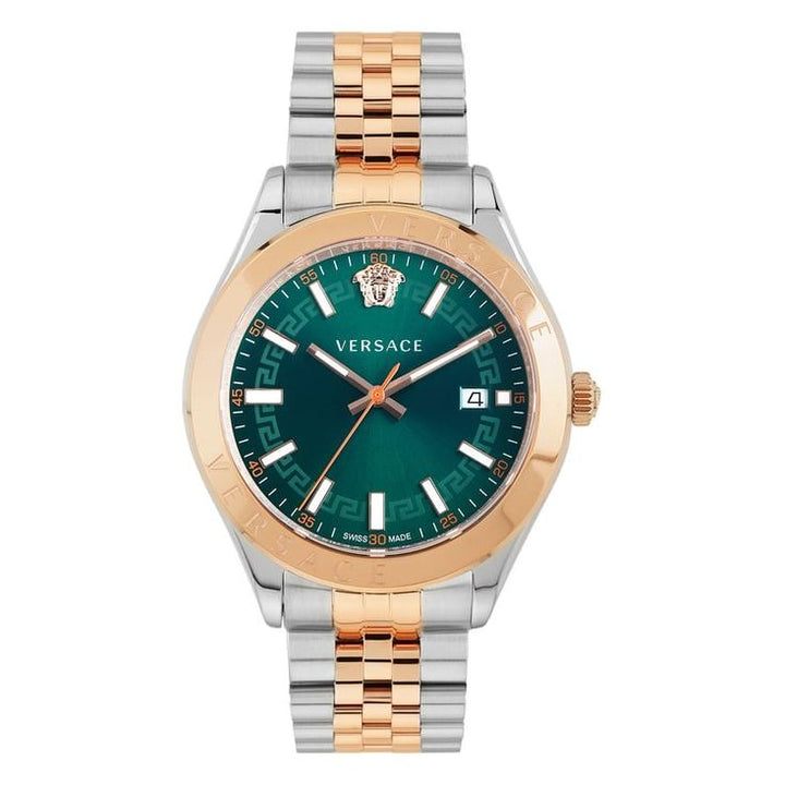 Helenium Green Round Dial Analog Men Watch - VEVK01324