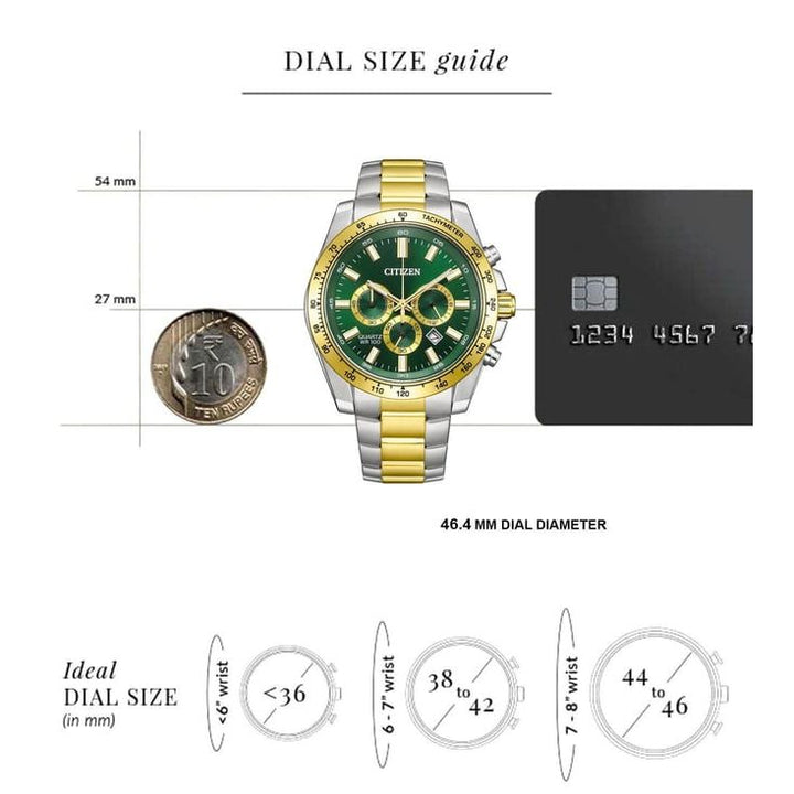 Quartz Chronograph Men 46.4 mm AN8234-58X