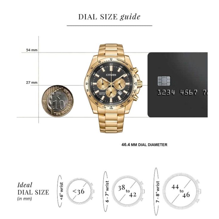 Quartz Chronograph Men 46.4 mm AN8233-51E