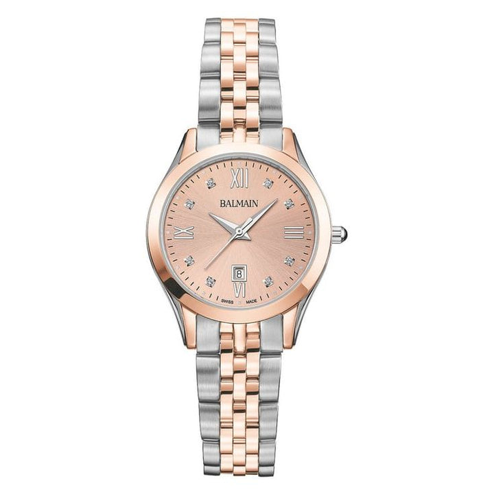 Balmain Classic R Swiss Quartz Women's Luxury Watch, 30mm, Diamond Dial