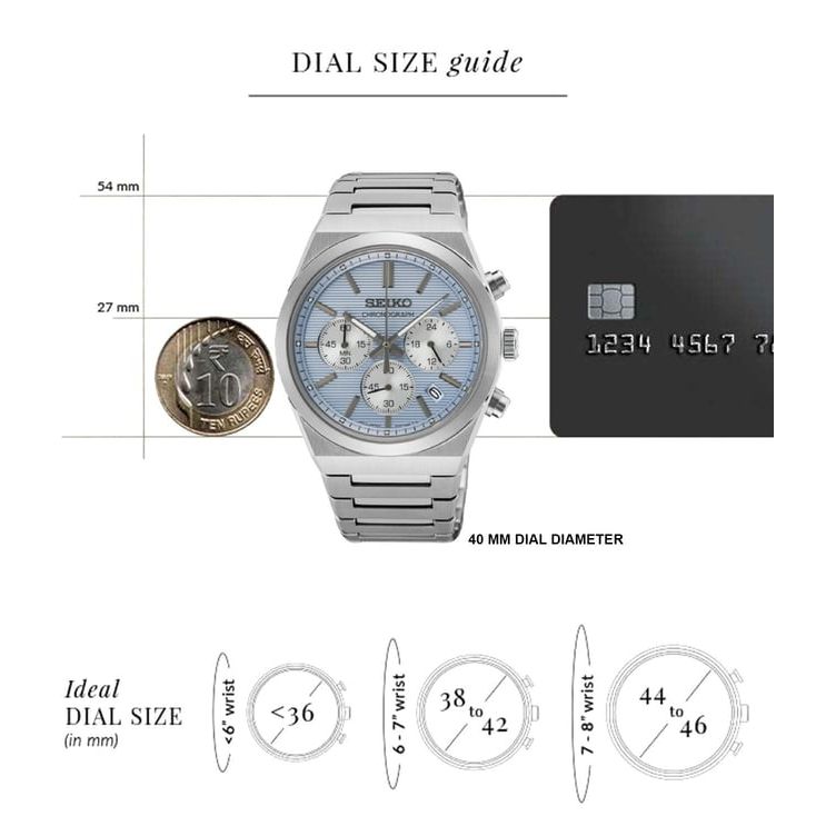 Sports Quartz Chronograph Men 40 mm SSB459P1