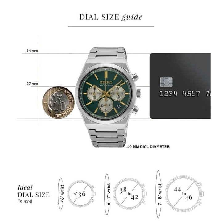 Sports Quartz Chronograph Men 40 mm SSB461P1