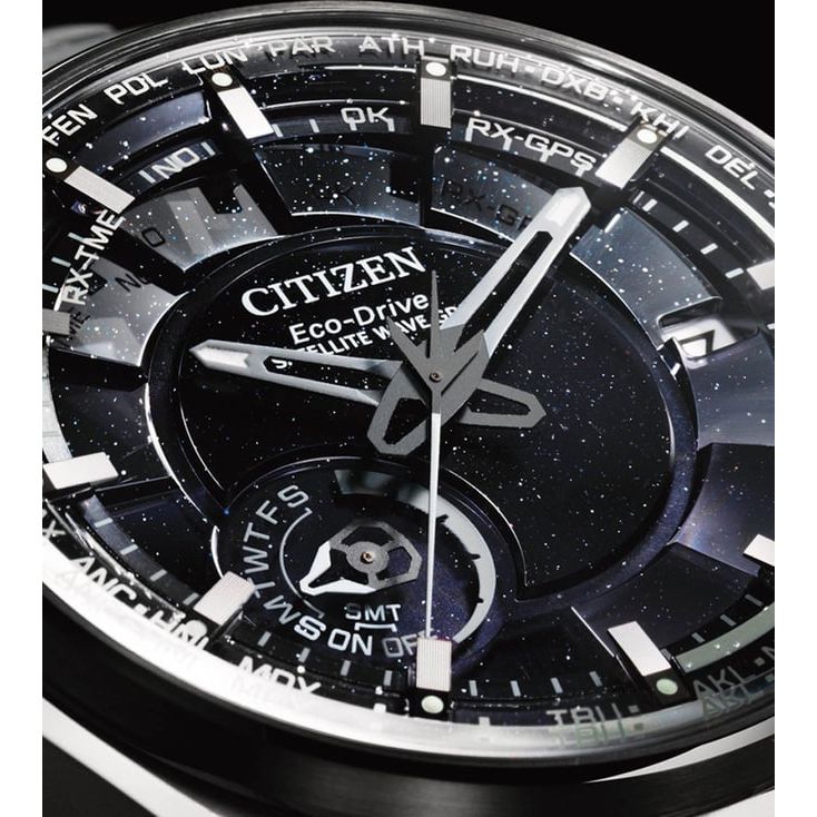 Satellite Wave X Eco drive Chronograph with Men 45.4 mm CC3097-52E