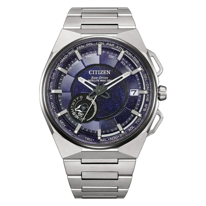 Satellite Wave X Eco drive Chronograph with Men 45.4 mm CC3097-52L