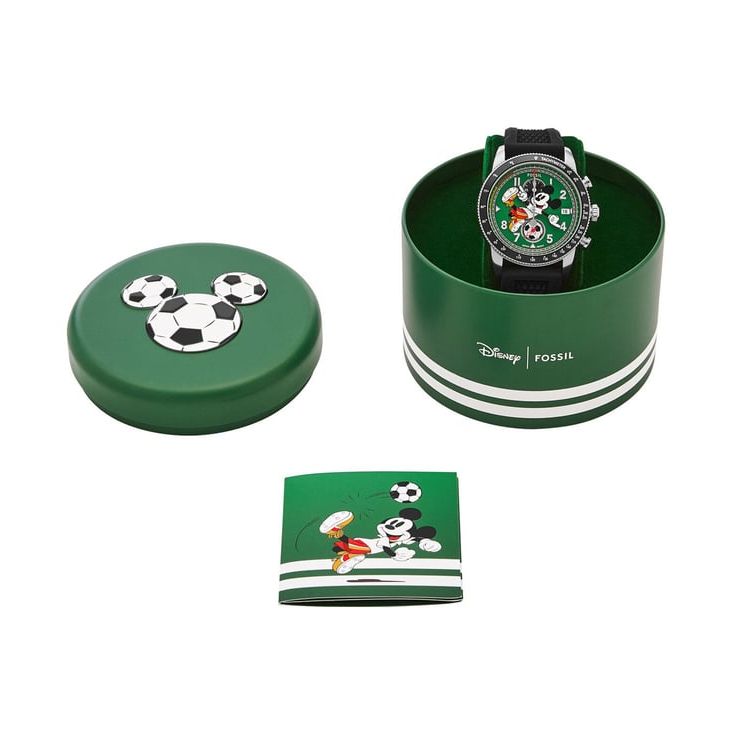 Disney x Fossil Limited-Edition Mickey Mouse Soccer Quartz Chronograph Men 42 mm LE1203
