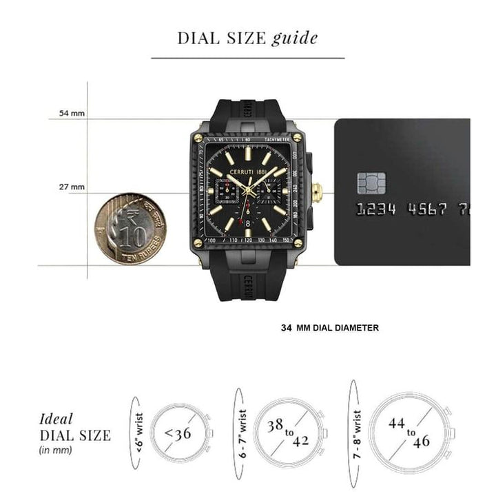 Quartz Chronograph Men 34 mm CECIWGO0018811