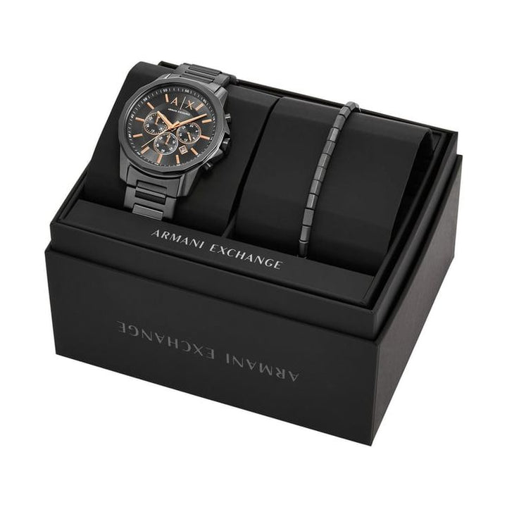 Quartz Chronograph Men 44 mm AX7170SET With Bracelet