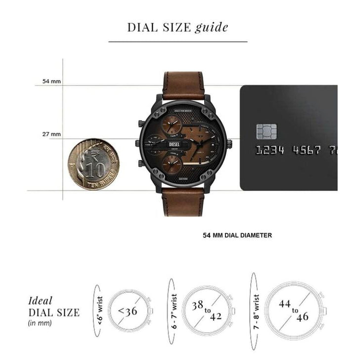 Mr. Daddy Slim Quartz Multifunction Men 54 mm DZ7492
