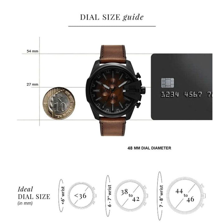 Mega Chief Slim Quartz Chronograph Men 48 mm DZ4692