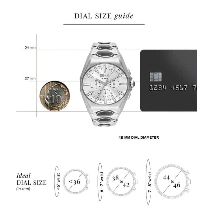 D-Curve Quartz Chronograph Men 48 mm DZ4694