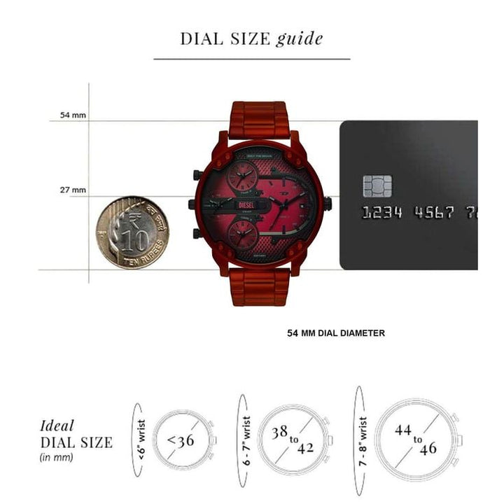 Mr. Daddy Slim Quartz Men 54 mm DZ7491