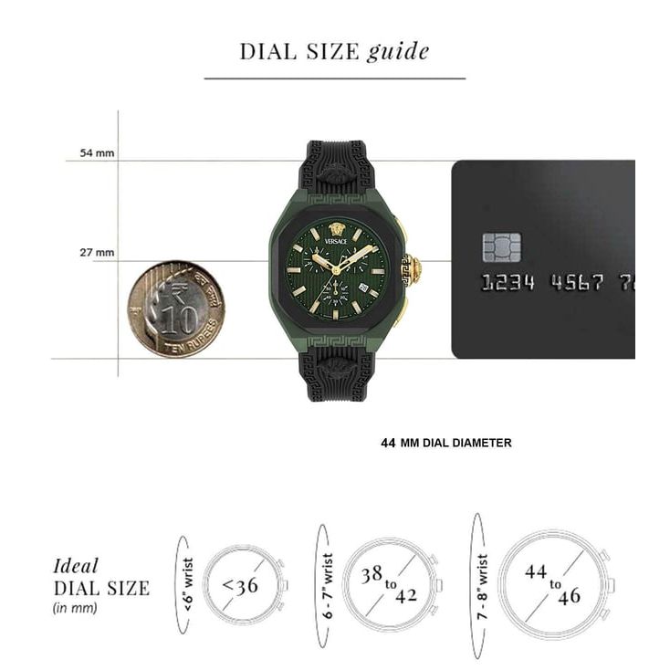 V-Legend Quartz Chronograph Unisex 44 mm VE9L00625