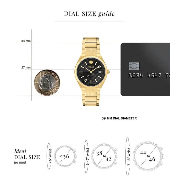 V-Auria Quartz Men 39 mm VE0F00525