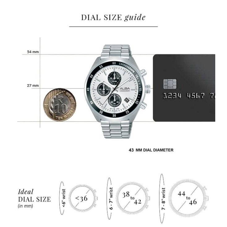 Active Quartz Chronograph Men 43 mm AM3A35X1