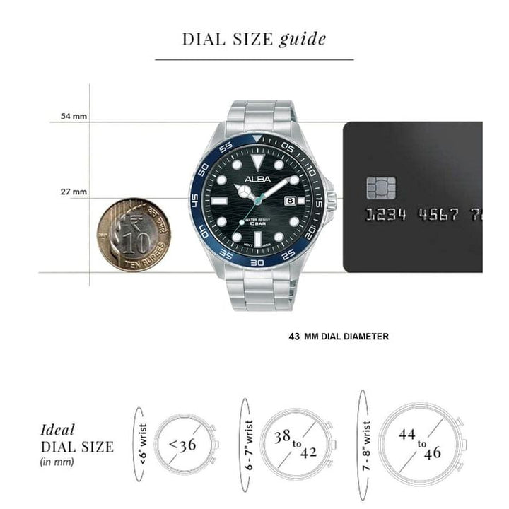 Active Quartz Men 43 mm AS9V57X1