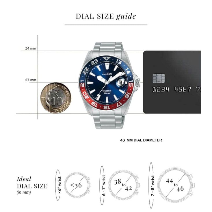 Automatic Men 43 mm AU4067X1