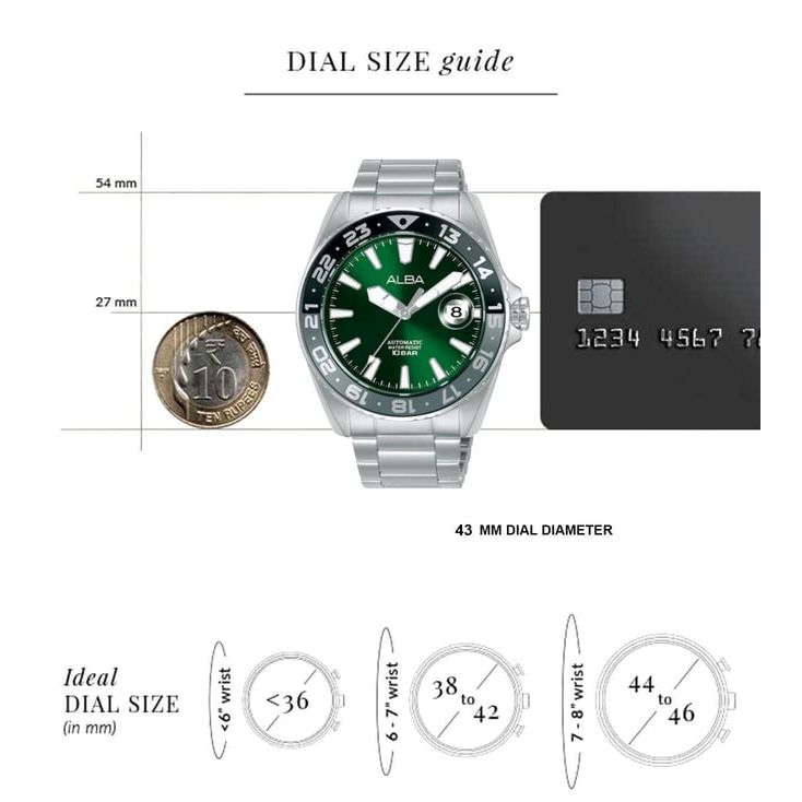 Automatic Men 43 mm AU4077X1