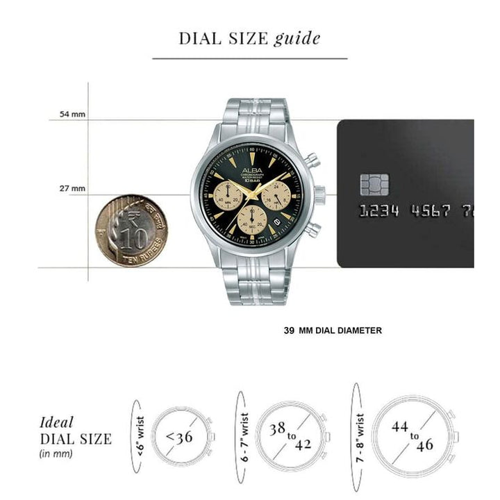 Prestige Quartz Chronograph Men 39 mm AT3K47X1