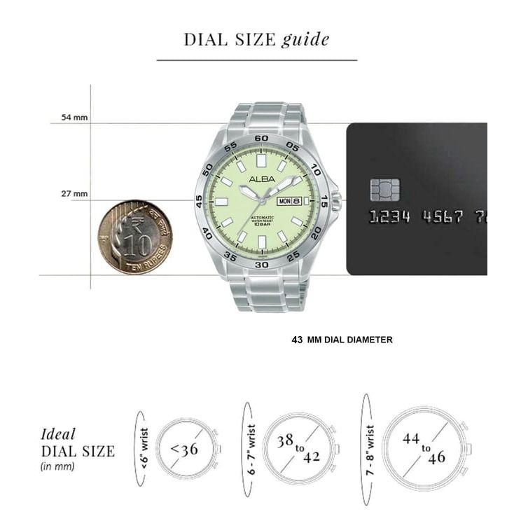 Automatic Men 43 mm AL4755X1