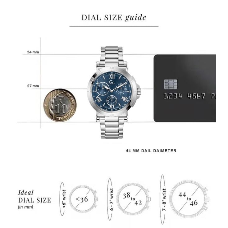 Guess Collection Insider Quartz Chronograph 44 mm Y44010G7M