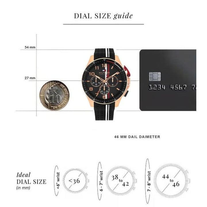 Bank Quartz Chronograph Men 46 mm TH1710709