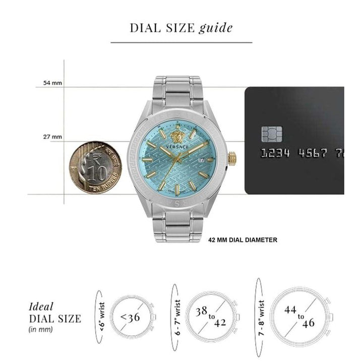 V-Code Quartz Men 42 mm VE6A00825