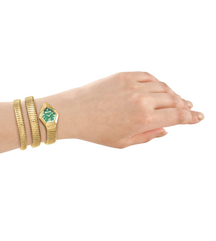 Just Cavalli Dorata JC1L417M0035 Green Dial Women&