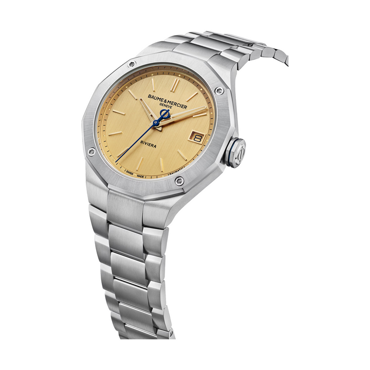 Baume Mercier Riviera 10822 Automatic Yellow Men&