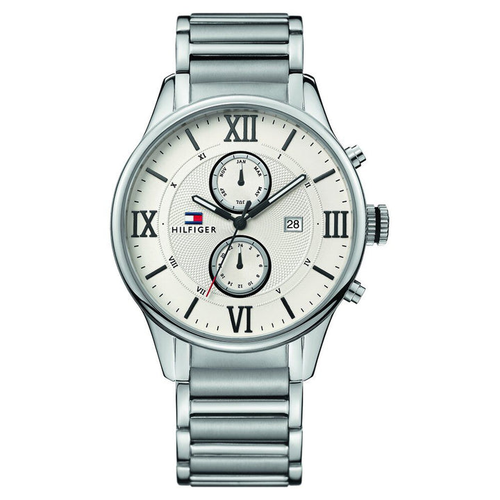 Tommy Hilfiger Silver Dial Quartz Analog Watch for Men-NCTH1710289