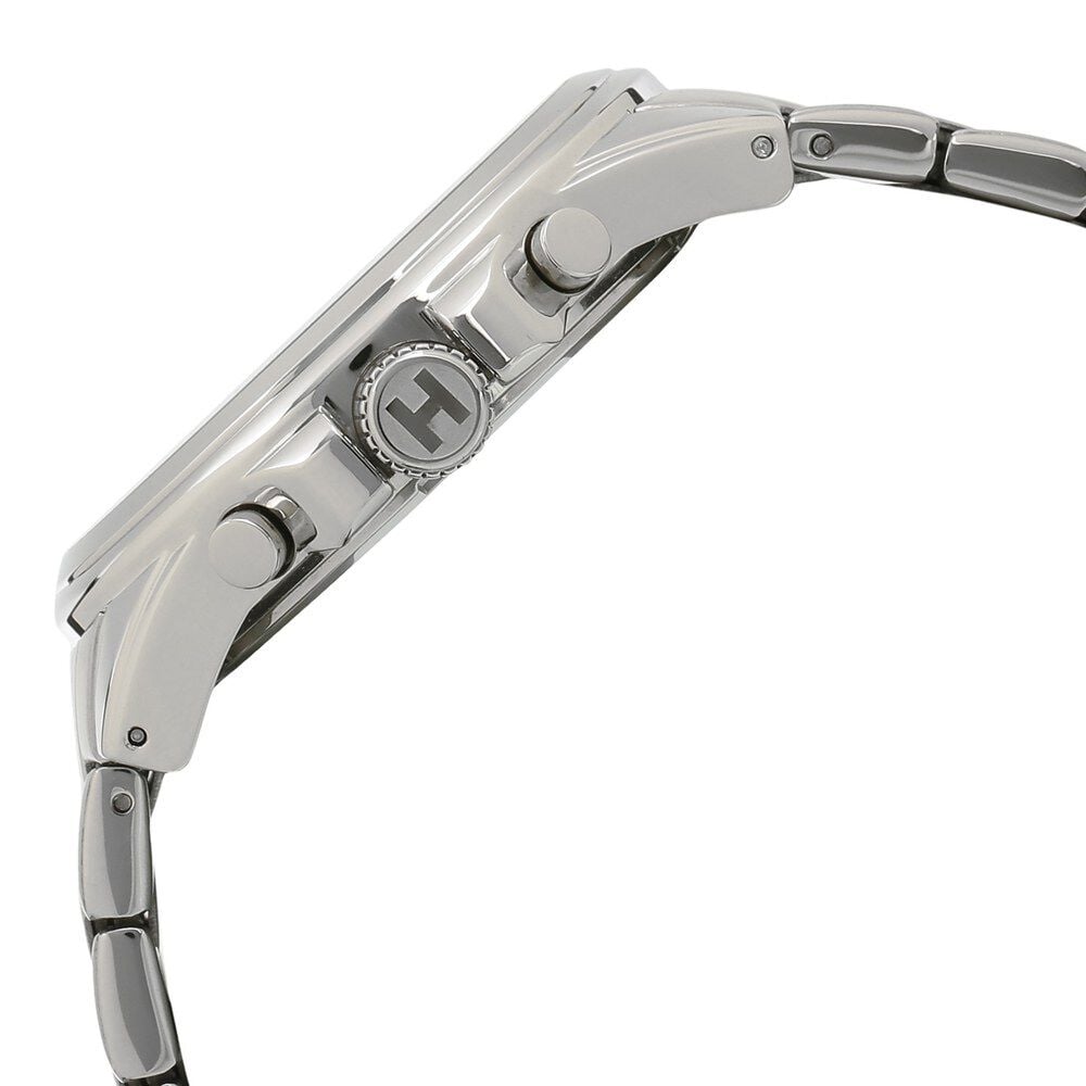 Tommy Hilfiger Quartz Analog Black Dial Stainless Steel Strap Watch for Men-NCTH1710296