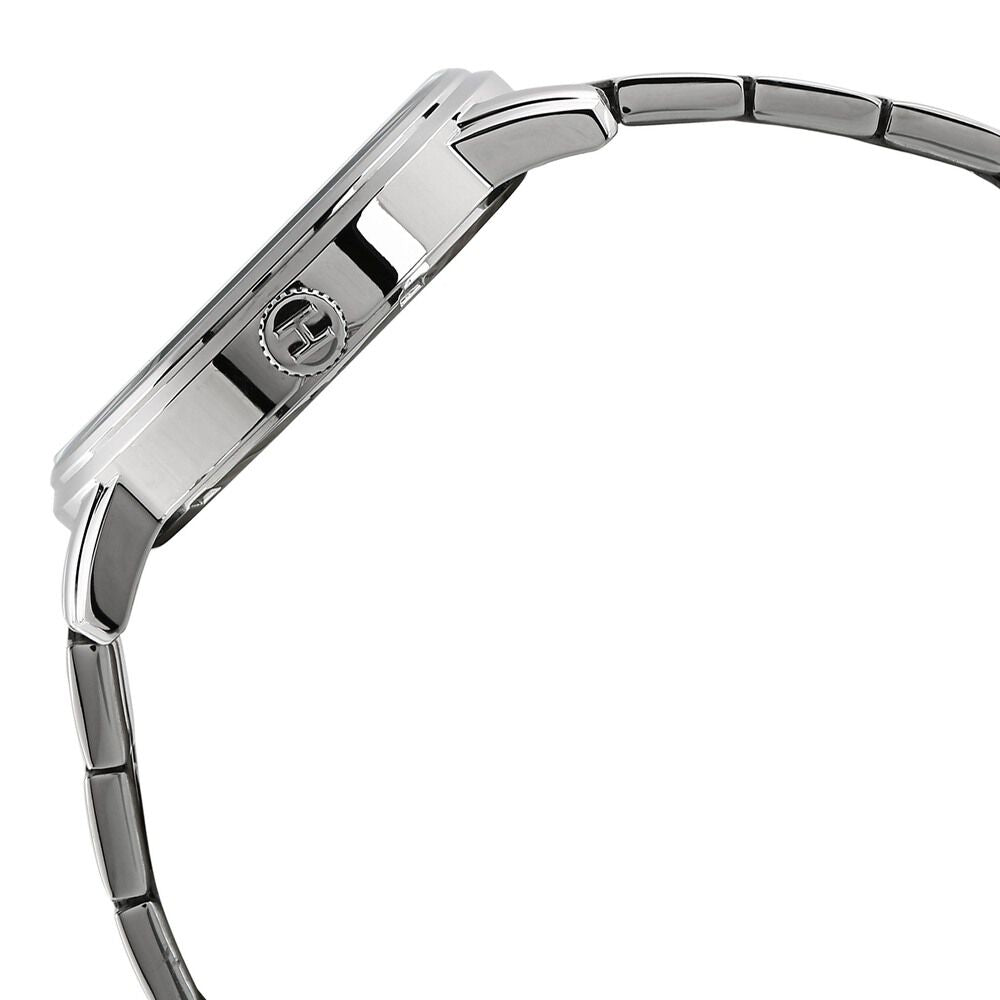 Tommy Hilfiger Quartz Analog with Date White Dial Stainless Steel Strap Watch for Men-NATH1710327