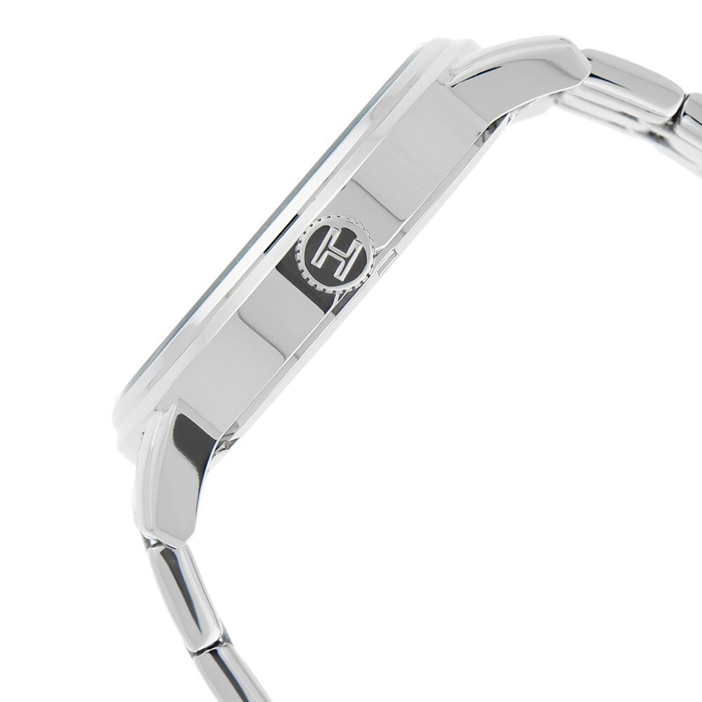 Tommy Hilfiger Quartz Analog Black Dial Stainless Steel Strap Watch for Men-NCTH1790963