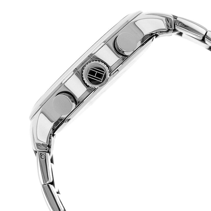 Tommy Hilfiger Quartz Analog Black Dial Stainless Steel Strap Watch for Men-NCTH1790965