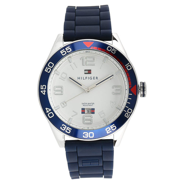 Tommy Hilfiger Quartz Analog White Dial Watch for Men-NCTH1790977