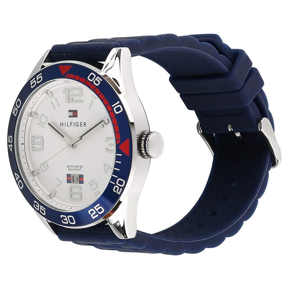 Tommy Hilfiger Quartz Analog White Dial Watch for Men-NCTH1790977