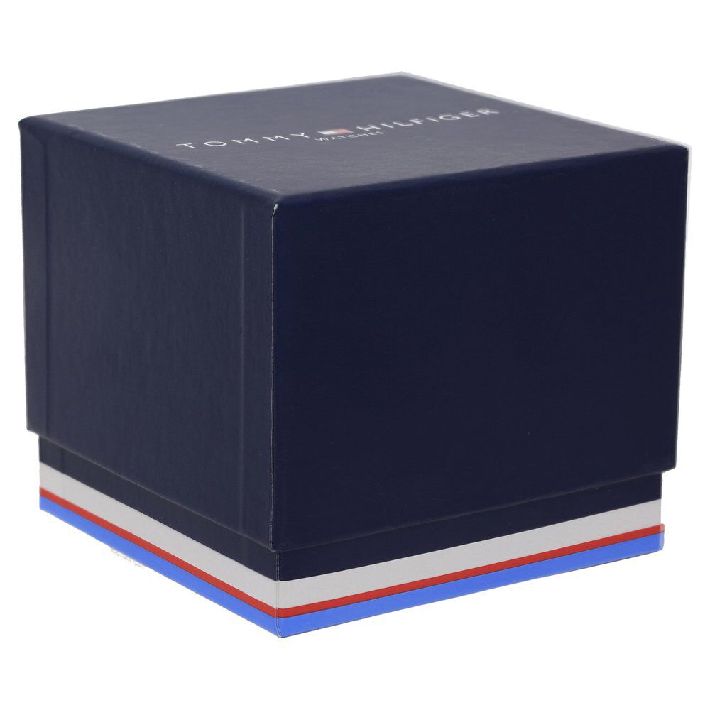 Tommy Hilfiger Quartz Multifunction Black Dial Metal Strap Watch for Men-NCTH1791104