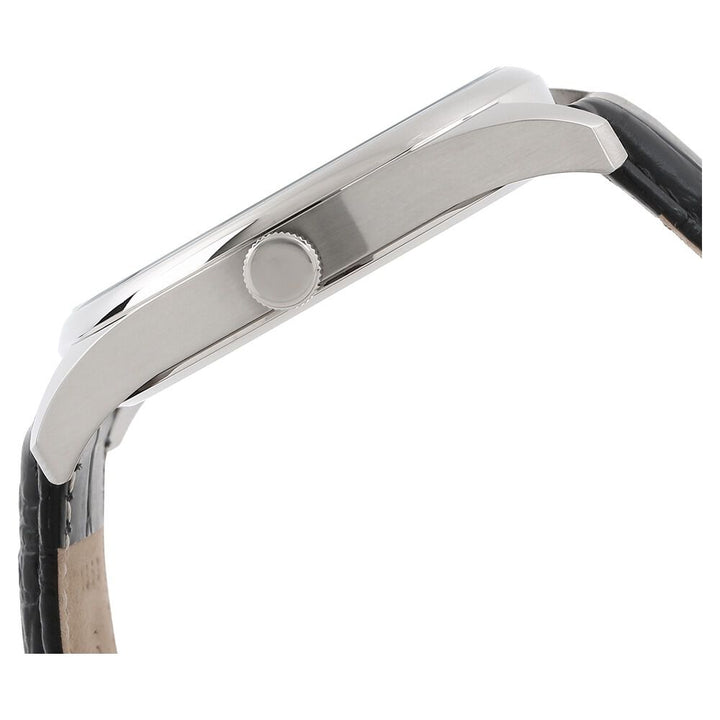 Tommy Hilfiger Quartz Analog Black Dial Leather Strap Watch for Men-NATH1791168J