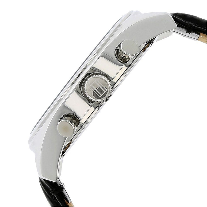 Tommy Hilfiger Quartz Multifunction Blue Dial Leather Strap Watch for Men-NCTH1791182