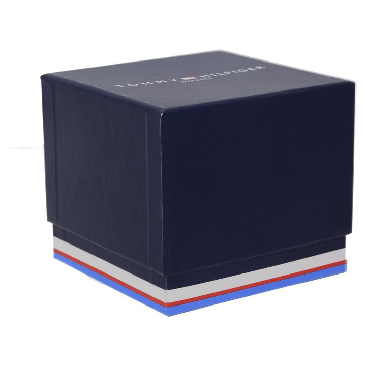 Tommy Hilfiger Quartz Multifunction Grey Dial Leather Strap Watch for Men-NATH1791184