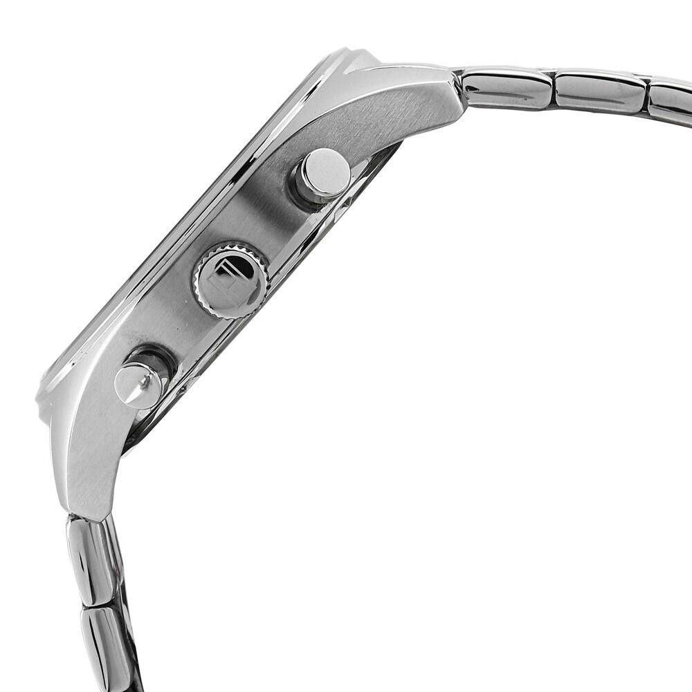 Tommy Hilfiger Quartz Multifunction Silver Dial Metal Strap Watch for Men-NCTH1791186W