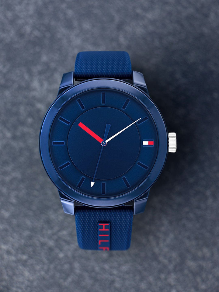 Tommy Hilfiger Denim TH1791745 Blue Dial Men&
