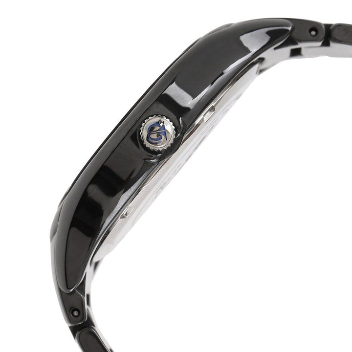 Titan Ceramic Black Dial Quartz Multifunction Ceramic Strap Watch for Men-NH90018KC01