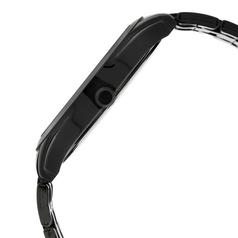 Titan Quartz Analog Black Dial Metal Strap Watch for Men-NS1582NM01