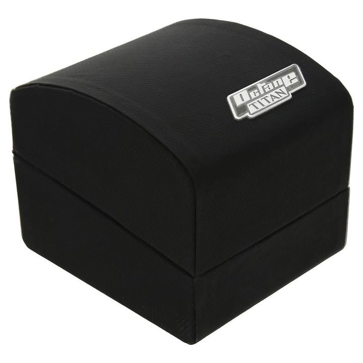 Titan Quartz Analog Black Dial Metal Strap Watch for Men-NS1582NM01